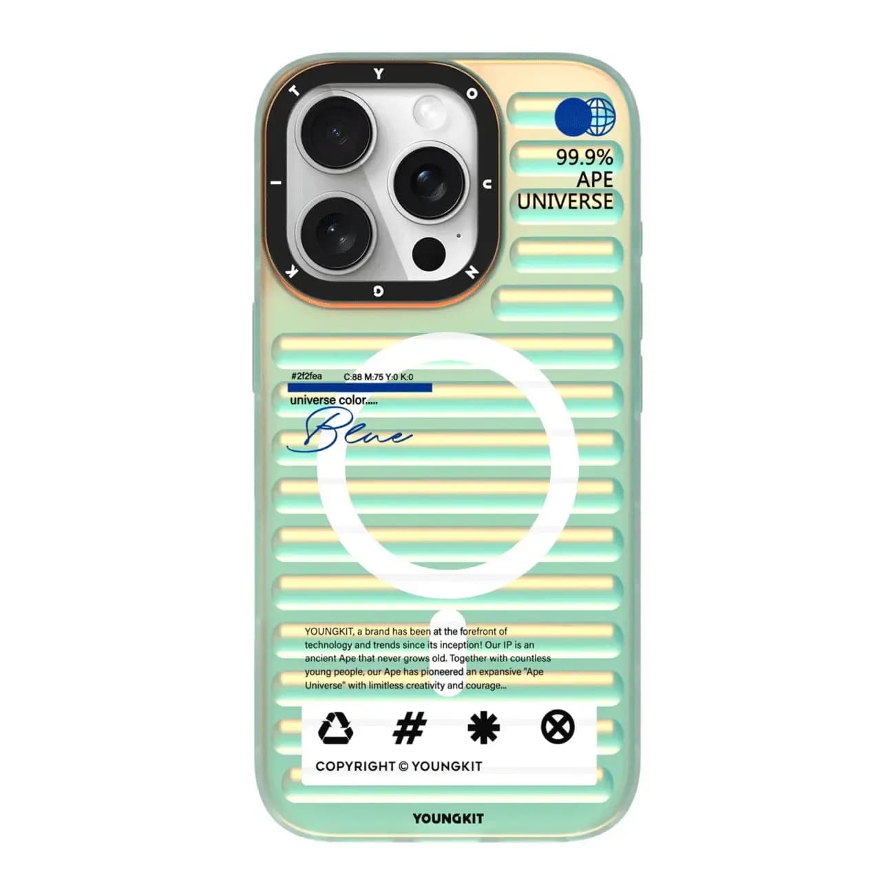 کاور یانگ کیت مدل bslcx 001 مناسب برای گوشی موبایل اپل iphone 15 pro max