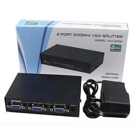 اسپلیتر 2 پورت VGA + آداپتور رویال Royal VGA-2002