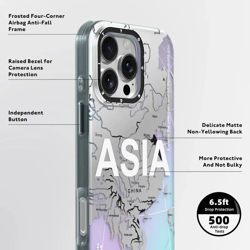کاور یانگ کیت مدل Color Changing Globe کد Asia مناسب برای گوشی موبایل اپل iphone 15promax — تصویر ۶