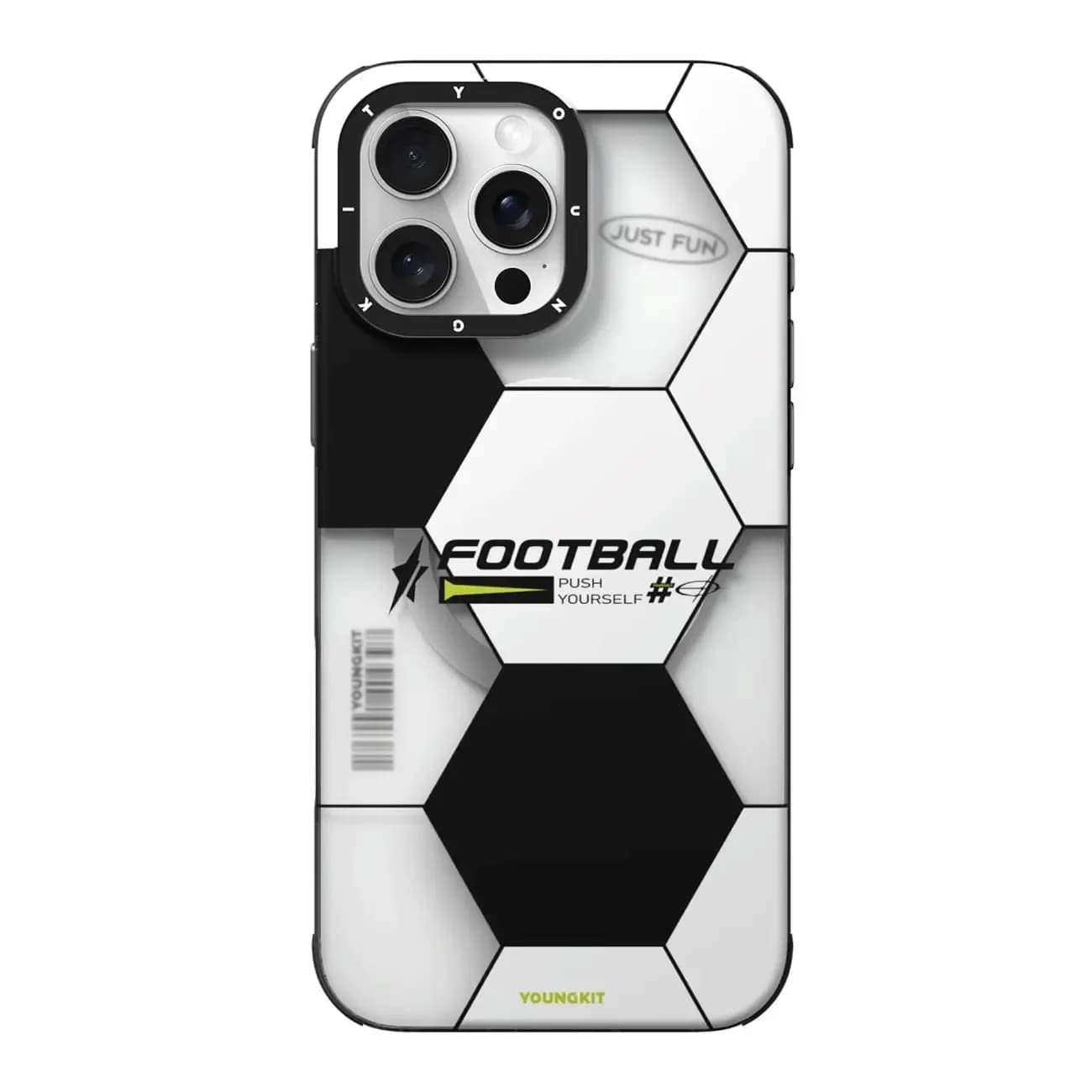 کاور یانگ کیت مدل Footbal مناسب برای گوشی موبایل اپل iphone 16promax