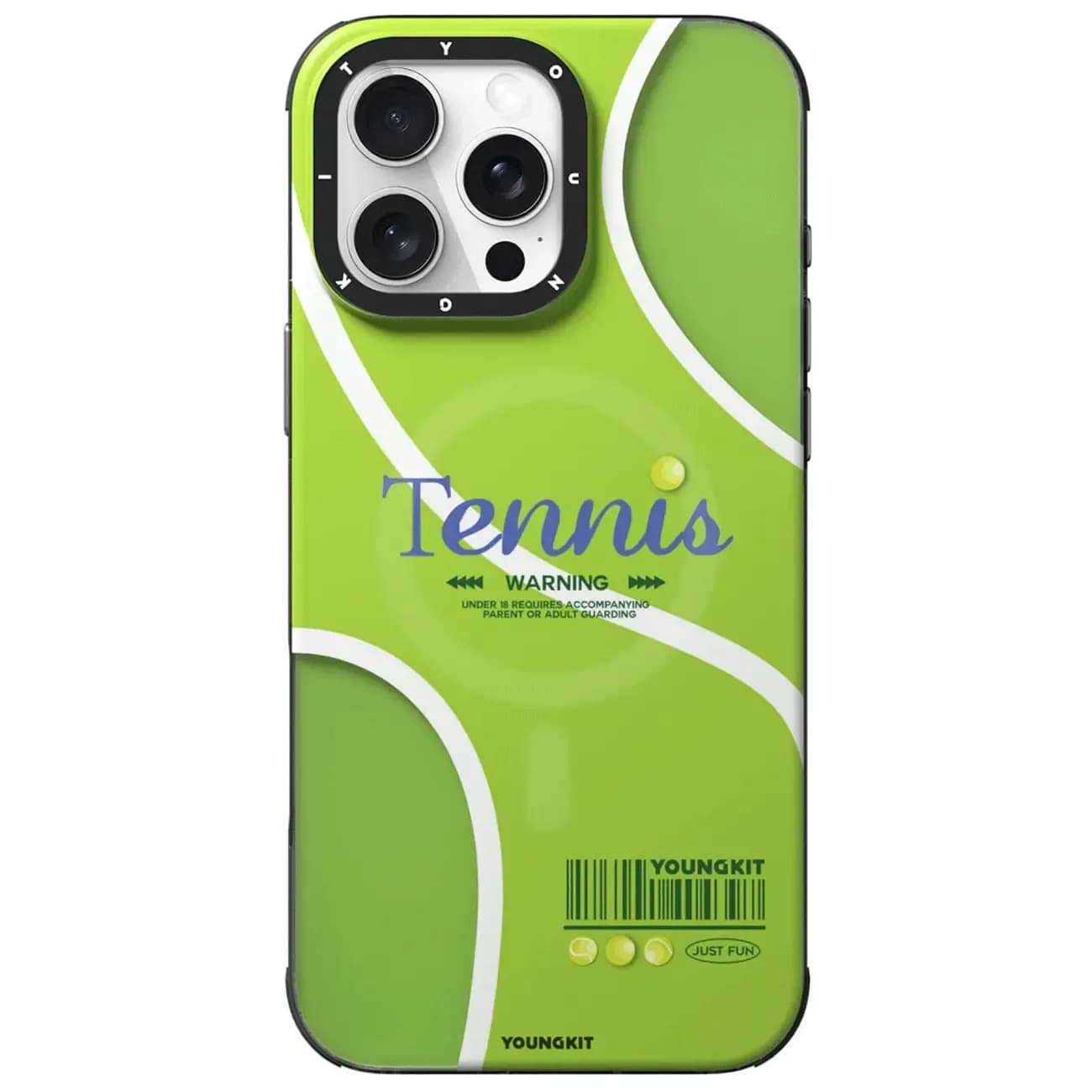 کاور یانگ کیت مدل tennis مناسب برای گوشی موبایل اپل iphone 16promax