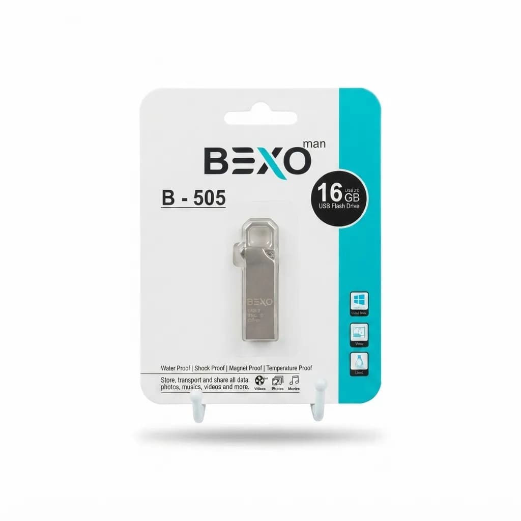 فلش مموری بکسو مدل B-505 ظرفیت 16 گیگابایت USB2.0