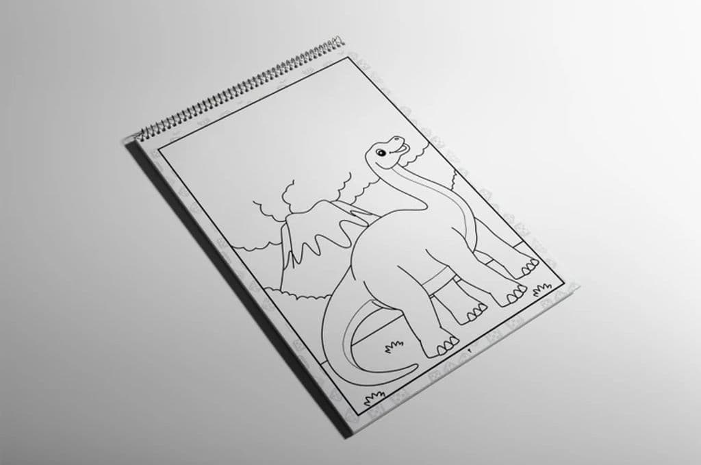 سفارش طراحی رنگ آمیزی دایناسورها - فایل PDF — تصویر ۳