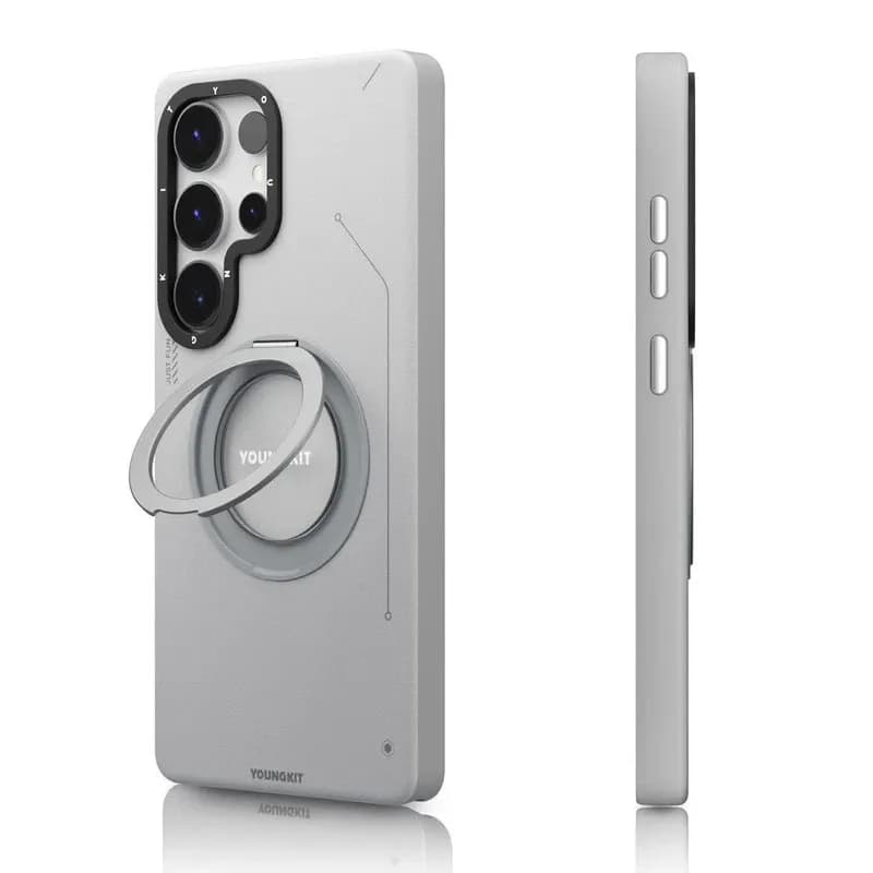 کاور یانگ کیت مدل Technology Leather Magnetic مناسب برای گوشی موبایل سامسونگ Galaxy S25 Ultra — تصویر ۳