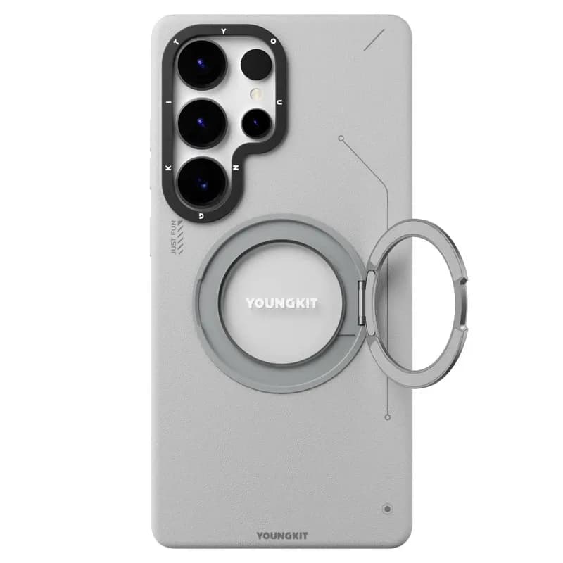 کاور یانگ کیت مدل Technology Leather Magnetic مناسب برای گوشی موبایل سامسونگ Galaxy S25 Ultra — تصویر ۲