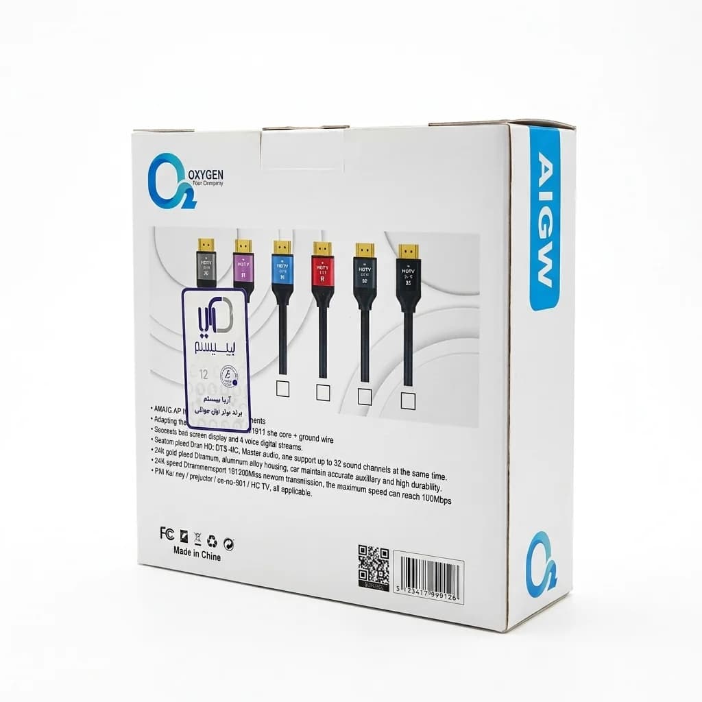 کابل HDMI اکسیژن مدل K3 طول 5 متری — تصویر ۲