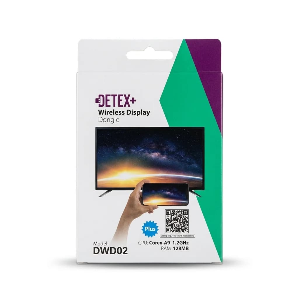 دانگل انتقال تصویر HDMI دتکس پلاس مدل DWD-02 — تصویر ۲