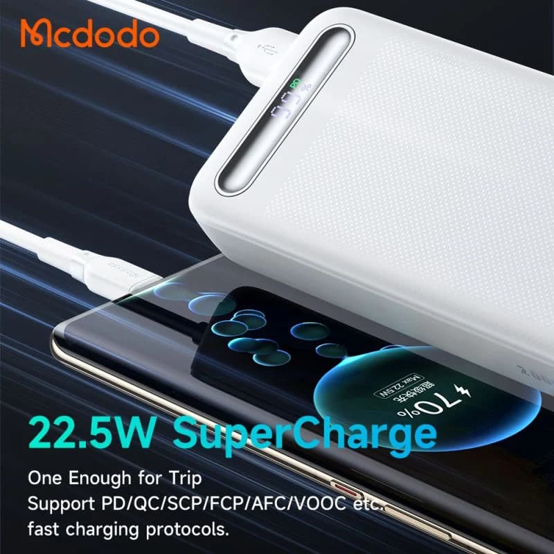 پاوربانک مک دودو مدل MC-389 ظرفیت 20000 میلی آمپر ساعت — تصویر ۵
