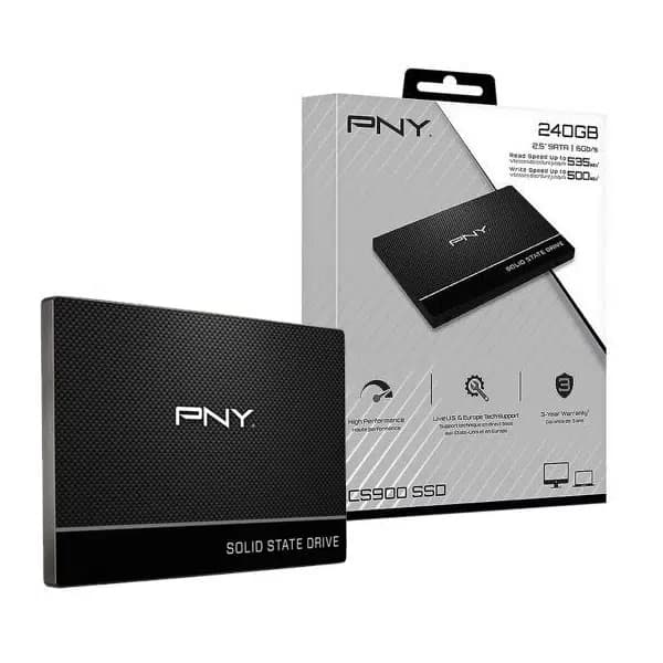 حافظه اس اس دی اینترنال SATA III پی ان وای مدل CS900 ظرفیت 250 گیگابایت — تصویر ۲