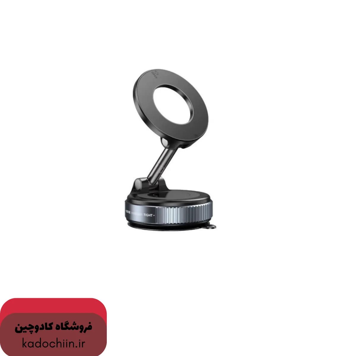 هولدر موبایل مکشی مگنتی مدل K007 با چرخش ۳۶۰ درجه (نصب روی شیشه و داشبورد)