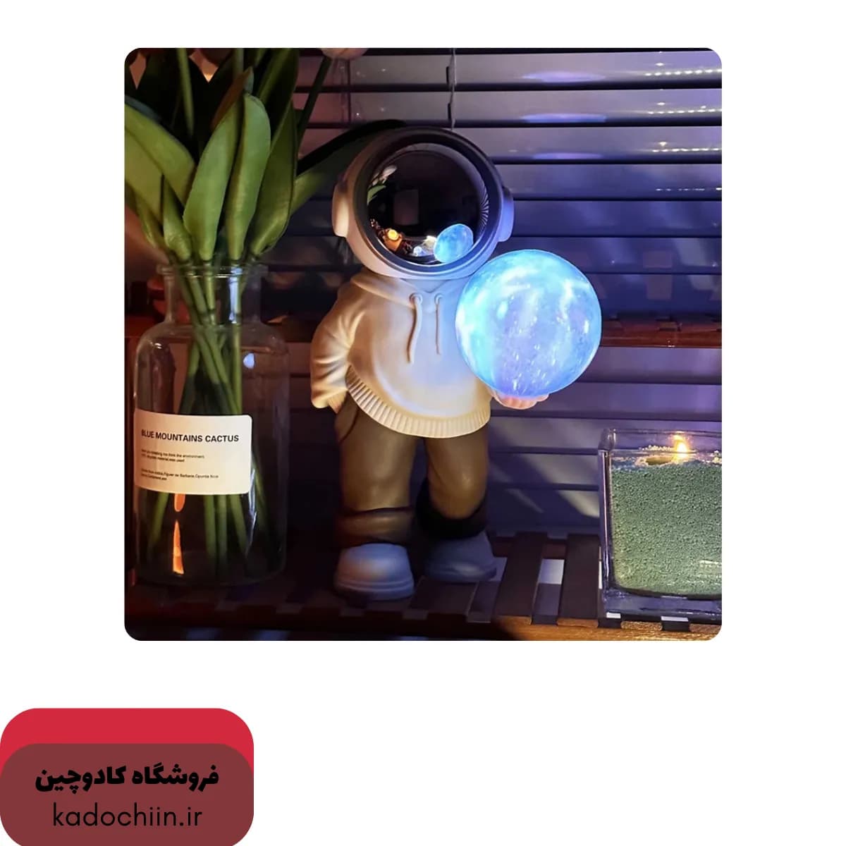 چراغ خواب فضانورد و اسپیکر بلوتوثی مدل YM-121