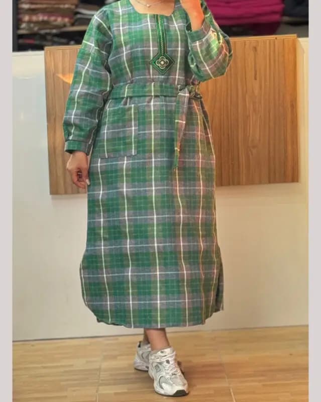 پیراهن کفتان کشمیری 7275 — تصویر ۴