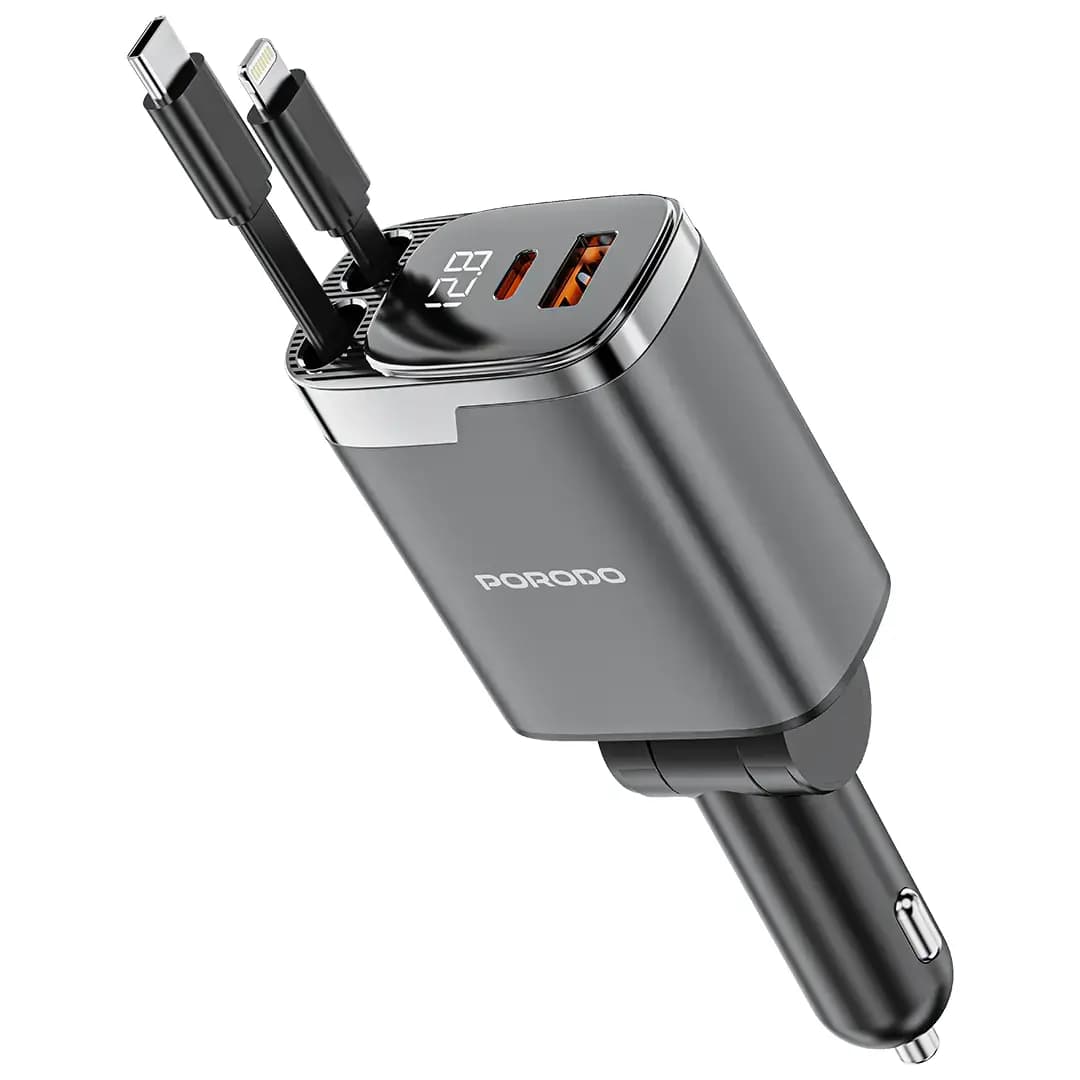 شارژر فندکی 111W پرودو مدل PDC46PGY