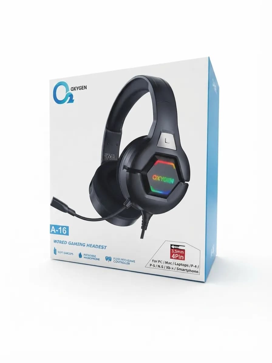 هدفون گیمینگ اکسیژن مدل A16
