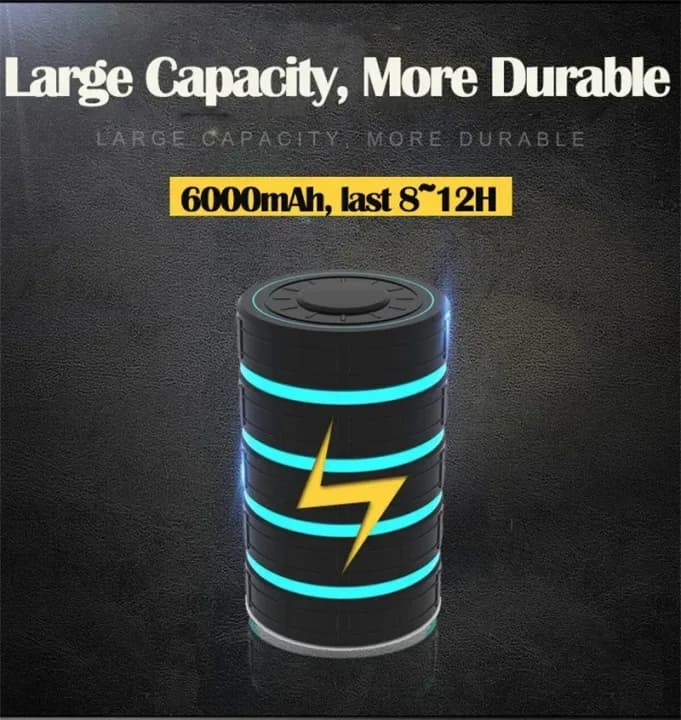 چراغ‌قوه LED غواصی مدل A7 — تصویر ۵