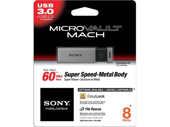 فلش مموری پرسرعت USB هشت گیگابایت سونی — تصویر ۴
