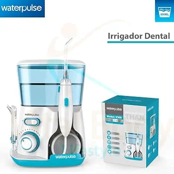 دستگاه.واترجت و آبیاری دهانی و نخ دندان آبی مدل WaterPulse V300 — تصویر ۵