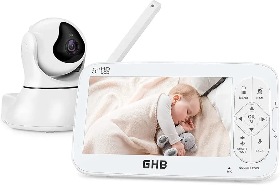 دستگاه مانیتور کودک جی‌اچ‌بی (GHB) با صفحه‌نمایش LCD