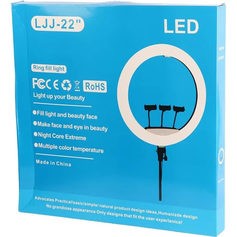 رینگ لایت RING LIGHT RL-21 سایز 56 سانت — تصویر ۳
