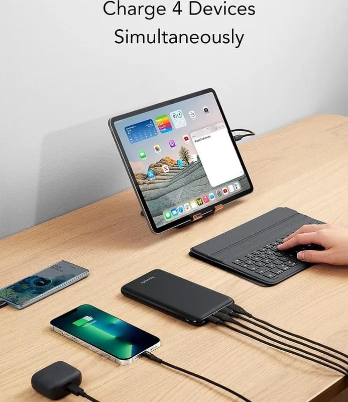 پاوربانک 26800mAh برند Charmast — تصویر ۴