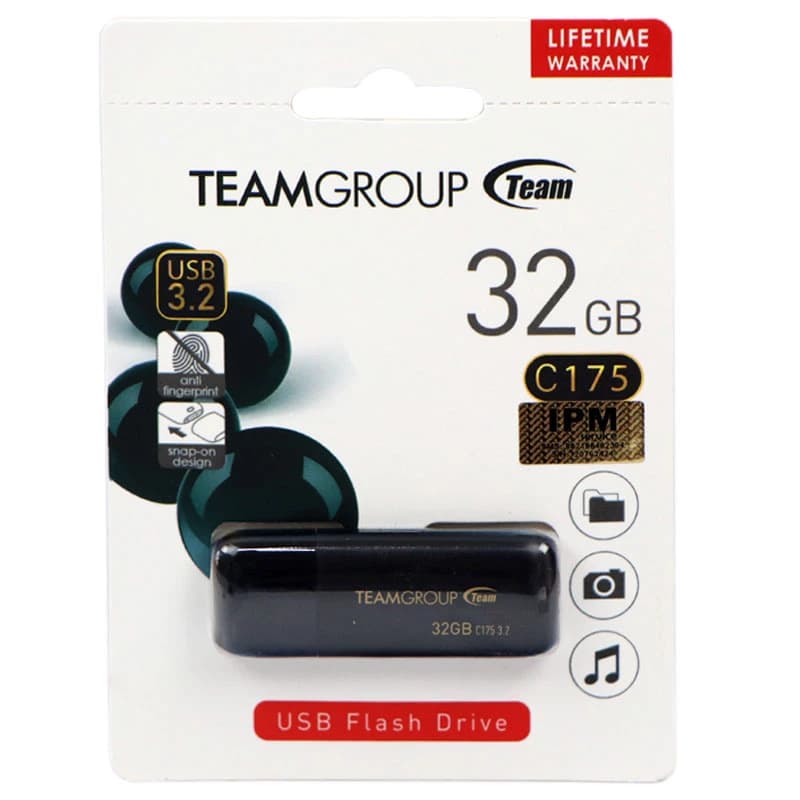 فلش مموری 32 گیگابایت USB3.2 تیم گروپ مدل C175 — تصویر ۲