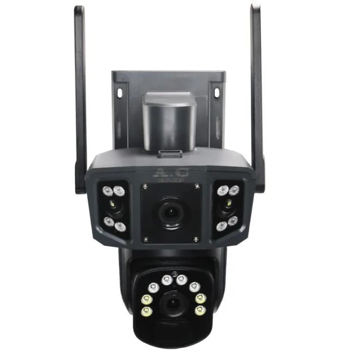 دوربین خورشیدی سیمکارتی V380 دو لنز 3 تصویر — تصویر ۳