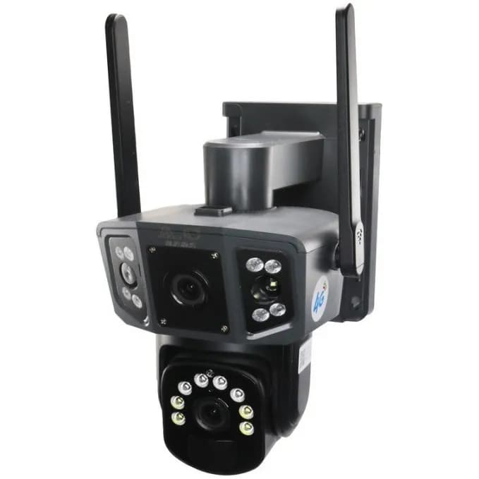 دوربین خورشیدی سیمکارتی V380 دو لنز 3 تصویر — تصویر ۲