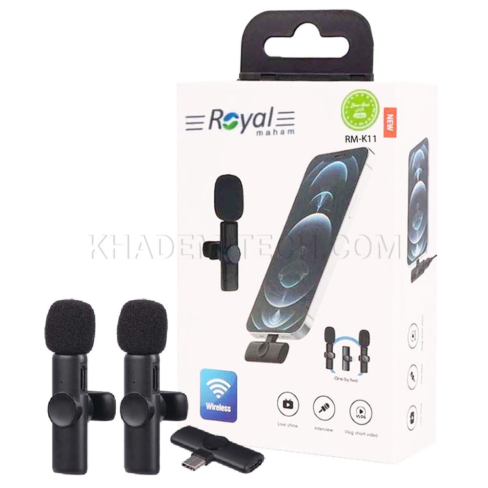 میکروفن بی سیم رویال مدل ROYAL RM-K11