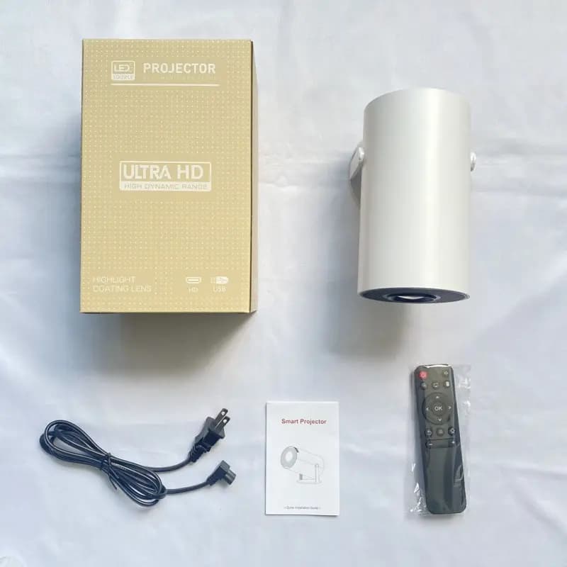 ویدئو پروژکتور پرتابل HY300 کیفیت Ultra HD رم 2 حافظه 16 — تصویر ۵