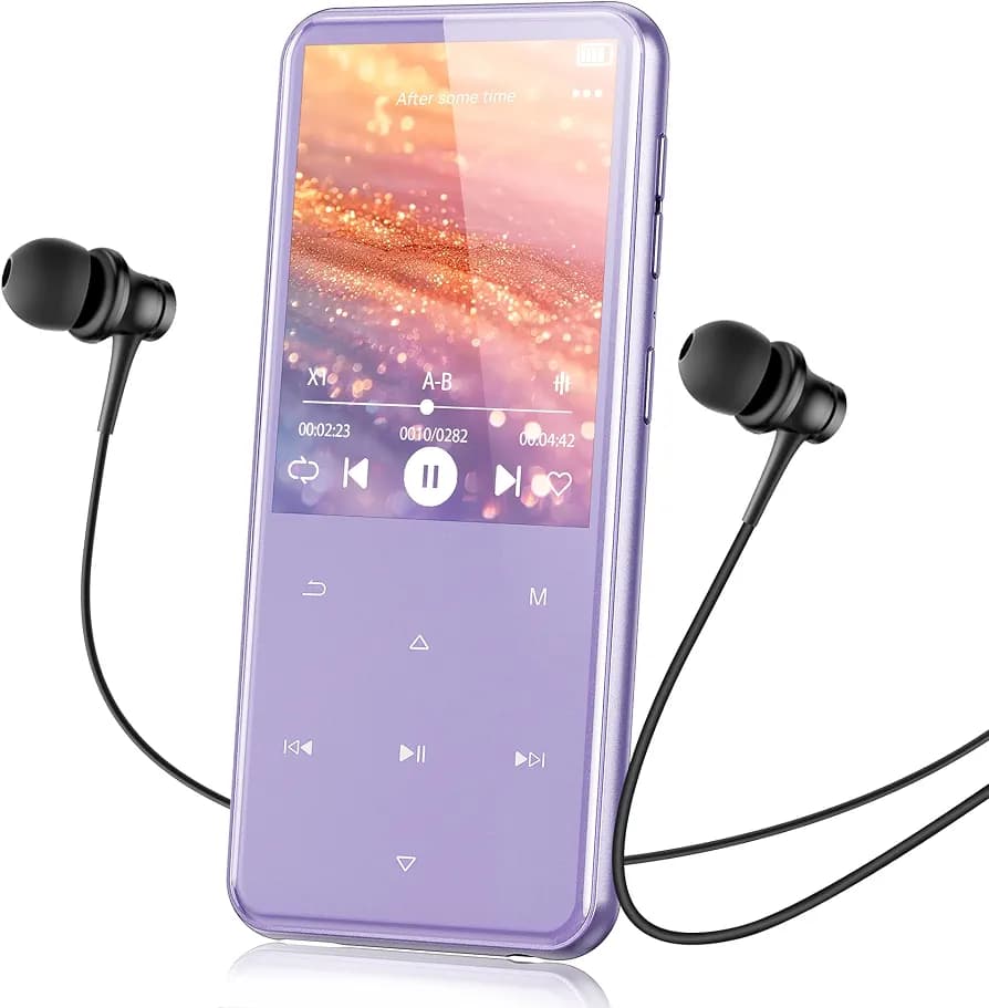 پخش کننده MP3 AGPTEK با ظرفیت 64 گیگابایت مدل M3