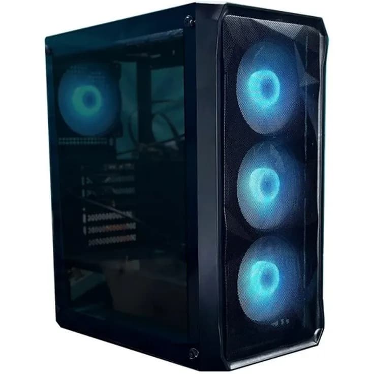 کیس کامپیوتر سابیت CG 45 RGB Mid Tower مشکی — تصویر ۲