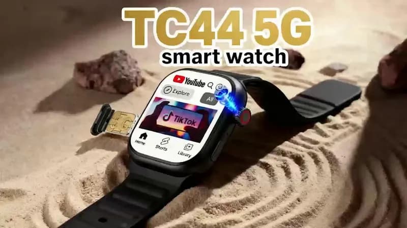 ساعت هوشمند Telzeal TC44 سیم کارت خور با حافظه ۶۴ گیگ و رم ۶ گیگابایت — تصویر ۵