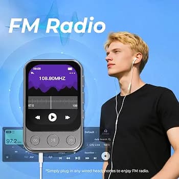 پخش‌کننده MP3 با حافظه ۶۴ گیگابایتODEJOI — تصویر ۳