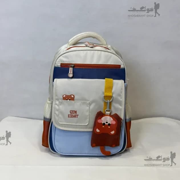 کوله پشتی وارداتی برند sunEight مدل راکون کوچولو