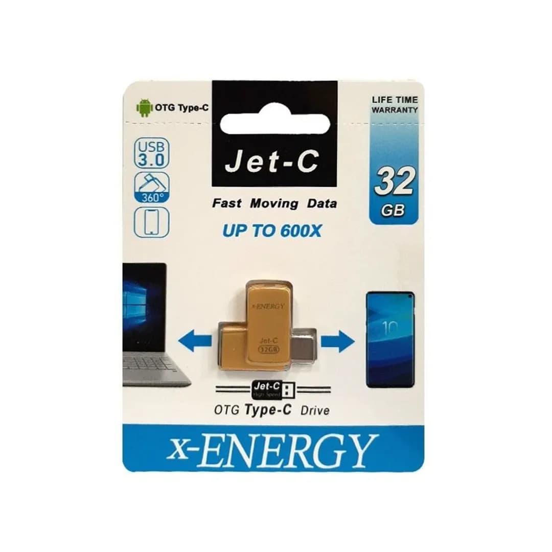 فلش مموری ایکس-انرژی مدل JET-C ظرفیت 64 گیگابایت USB3.0 — تصویر ۲