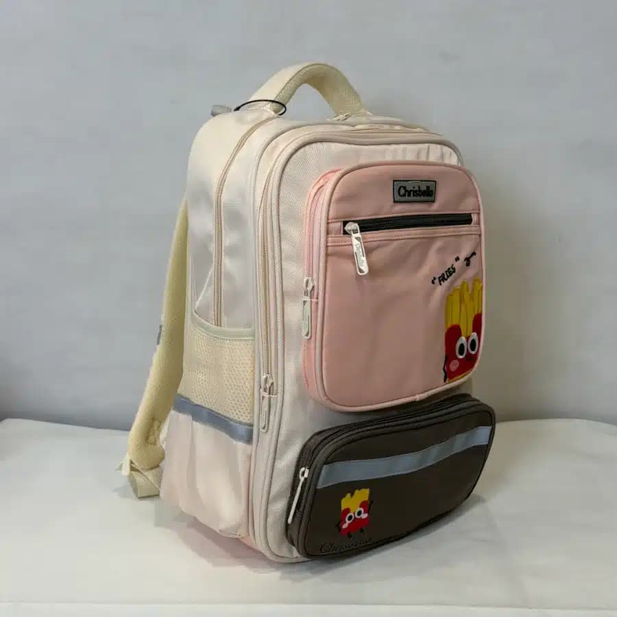 کوله پشتی وارداتی برند کریس بلا Chrisbella مدل سیب زمینی — تصویر ۸