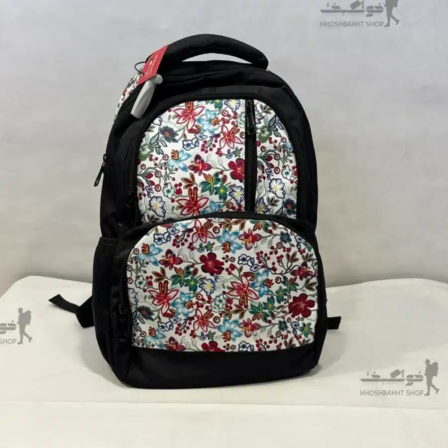 کوله پشتی مدرسه طرح سنتی 01