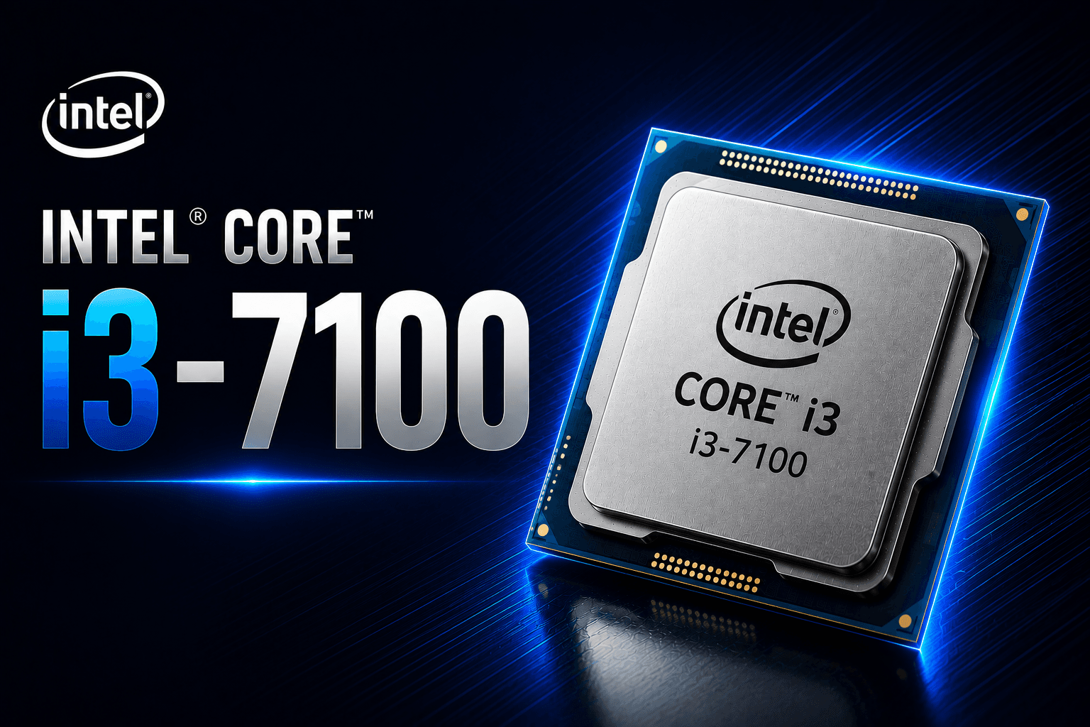 پردازنده اینتل استوک CPU INTEL Core i3-7100 Kaby Lake
