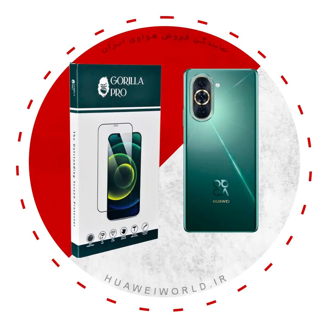 گلس و محافظ هیدروژلی (شفاف) بدنه گوشی هواوی مدل Huawei Nova 10