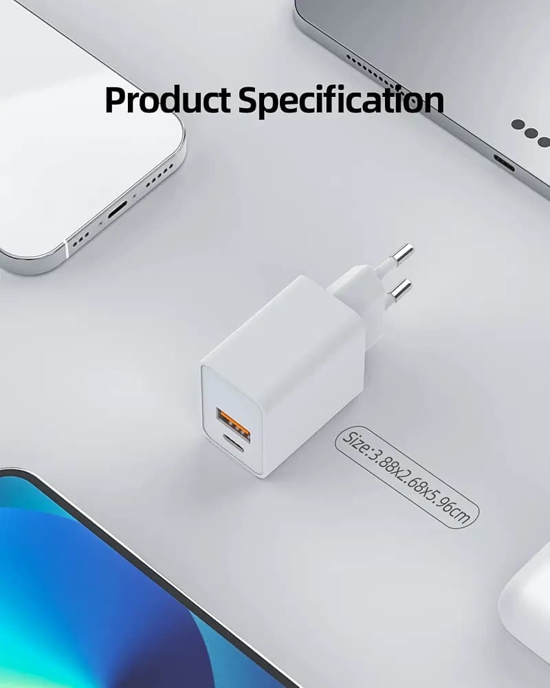 شارژر Nicpower 18 W سازگار با آیپد پرو 11/12.9 — تصویر ۲