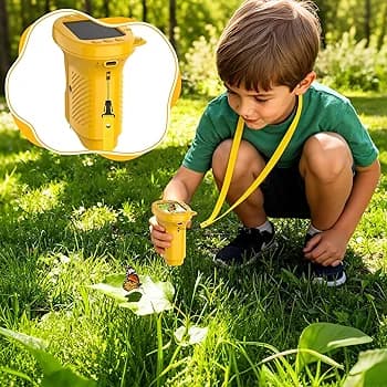 میکروسکوپ دیجیتال ۱۰۰۰ برابری کودکان با صفحه نمایش IPS ۲.۴ اینچیMisilmp — تصویر ۳