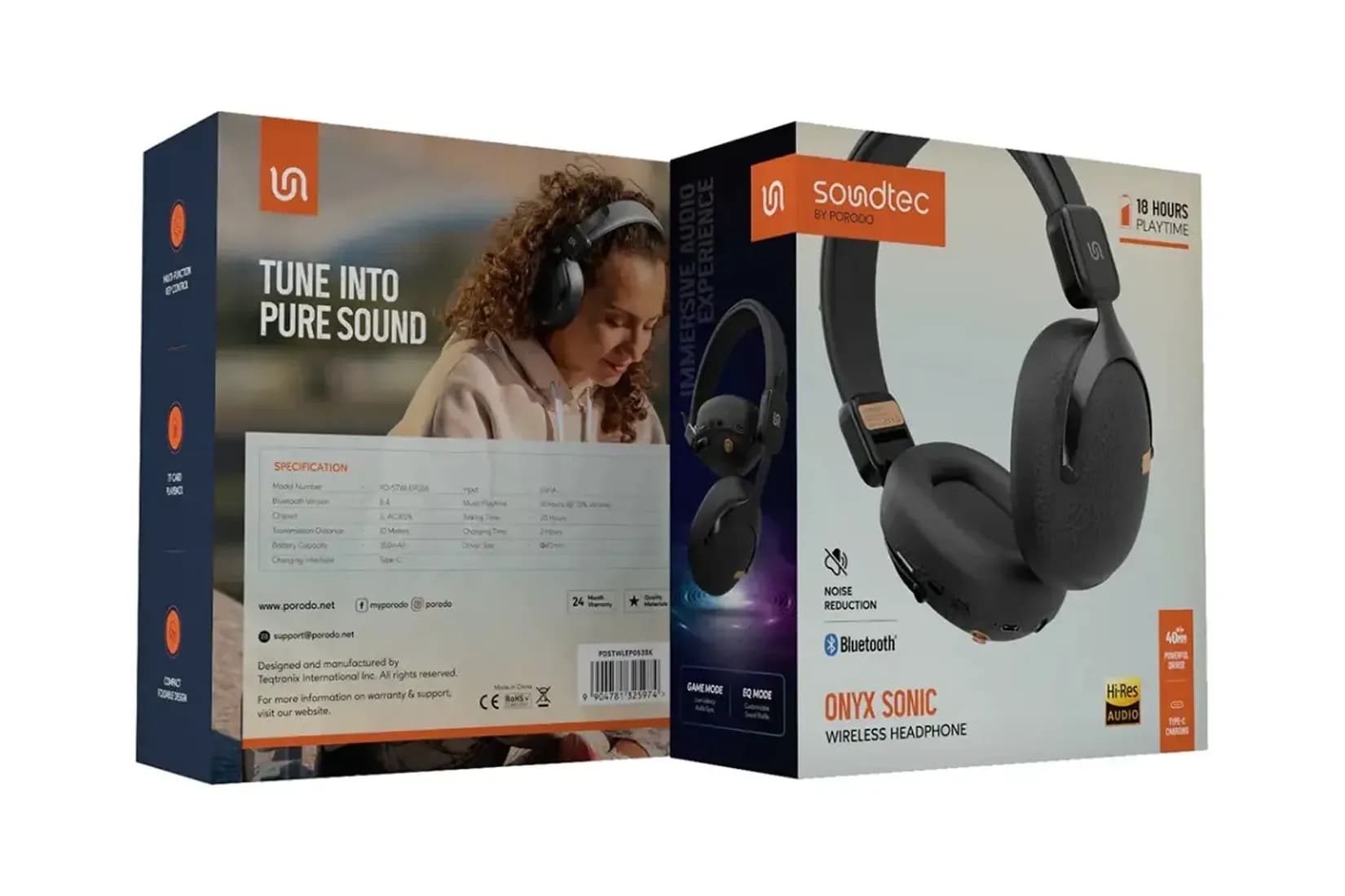 هدفون پرودو Soundtec Onyx Sonic — تصویر ۳