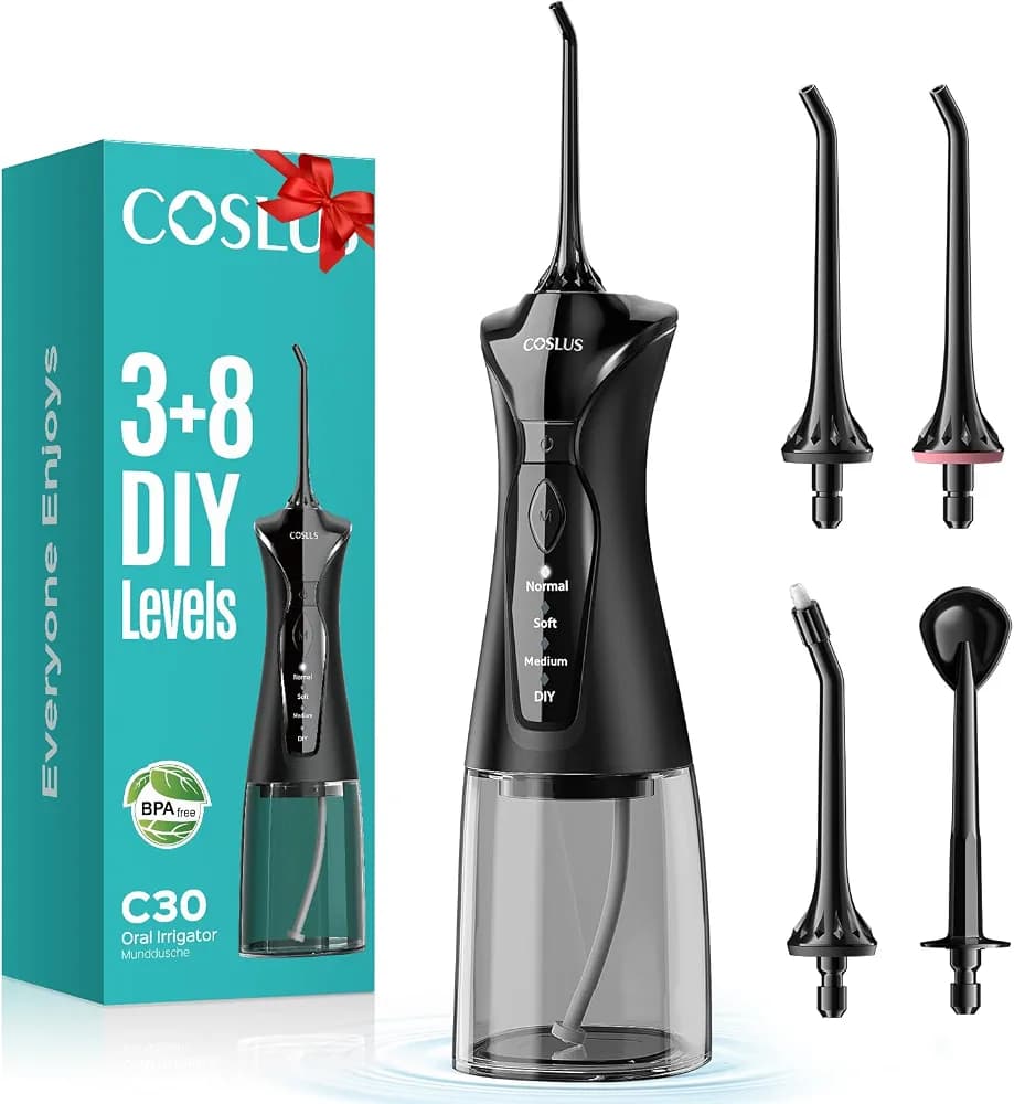 “دستگاه واترجت (دندانپاککن) قابل حمل COSLUS مدل C30،