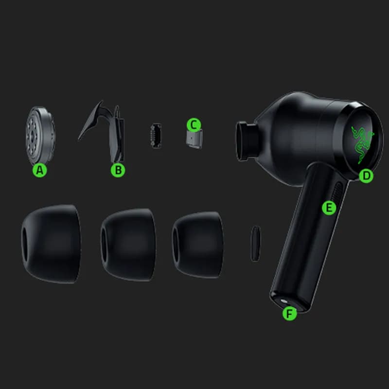 هندزفری Razer مدل Hammerhead True Wireless Pro — تصویر ۵