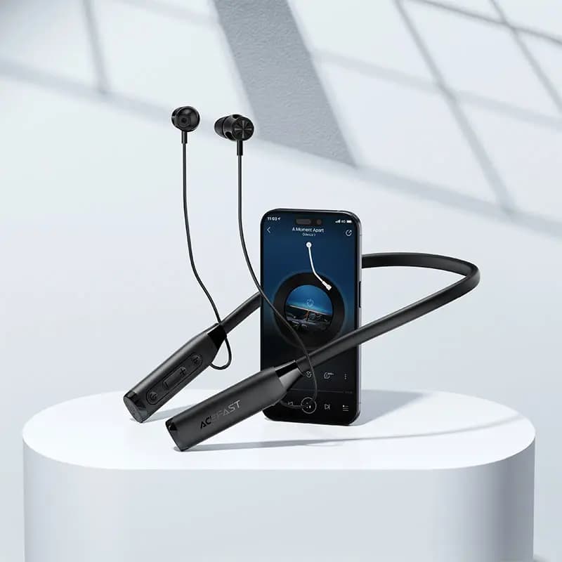 هندزفری بلوتوث گردنی رم خور ایس فست ACEFAST N7 Neck EarPhones — تصویر ۴