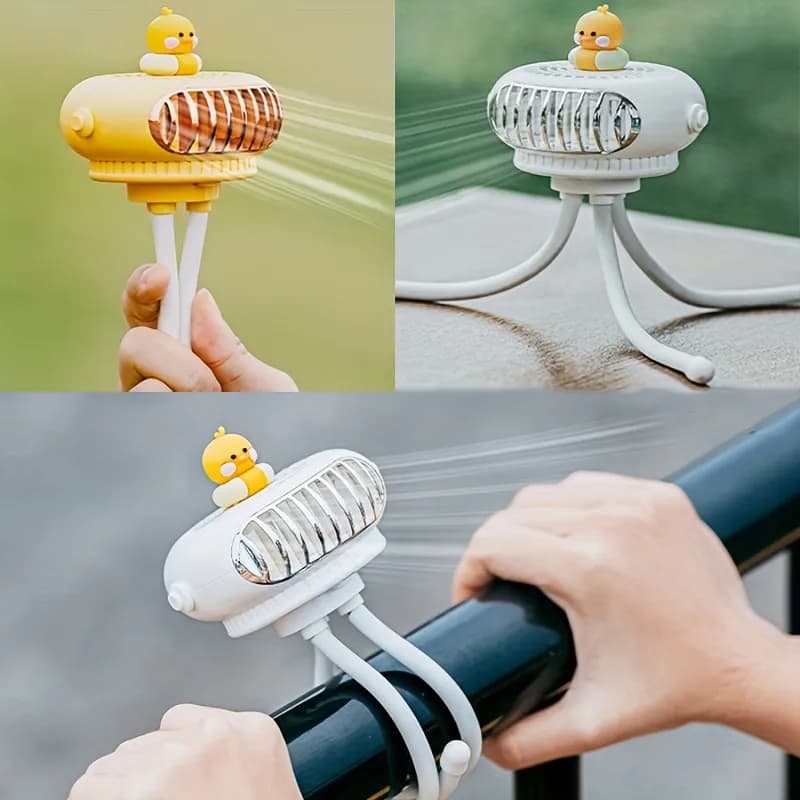 پنکه ی کوچک قابل حمل Octopus Fan — تصویر ۵
