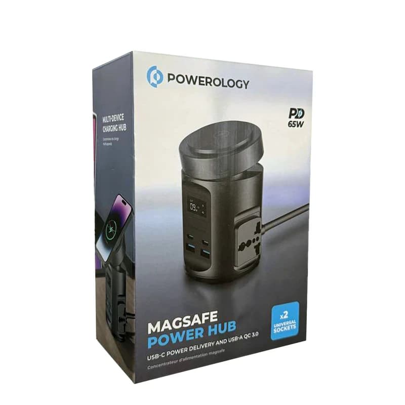 داک شارژر بی سیم پاورولوجی مدل MAGSAFE PWCUQC014 — تصویر ۷