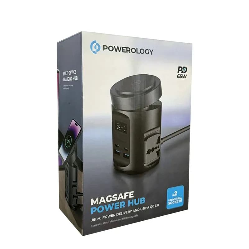 داک شارژر بی سیم پاورولوجی مدل MAGSAFE PWCUQC014 — تصویر ۵