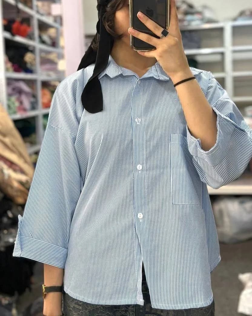 شومیز راه راه کد 3