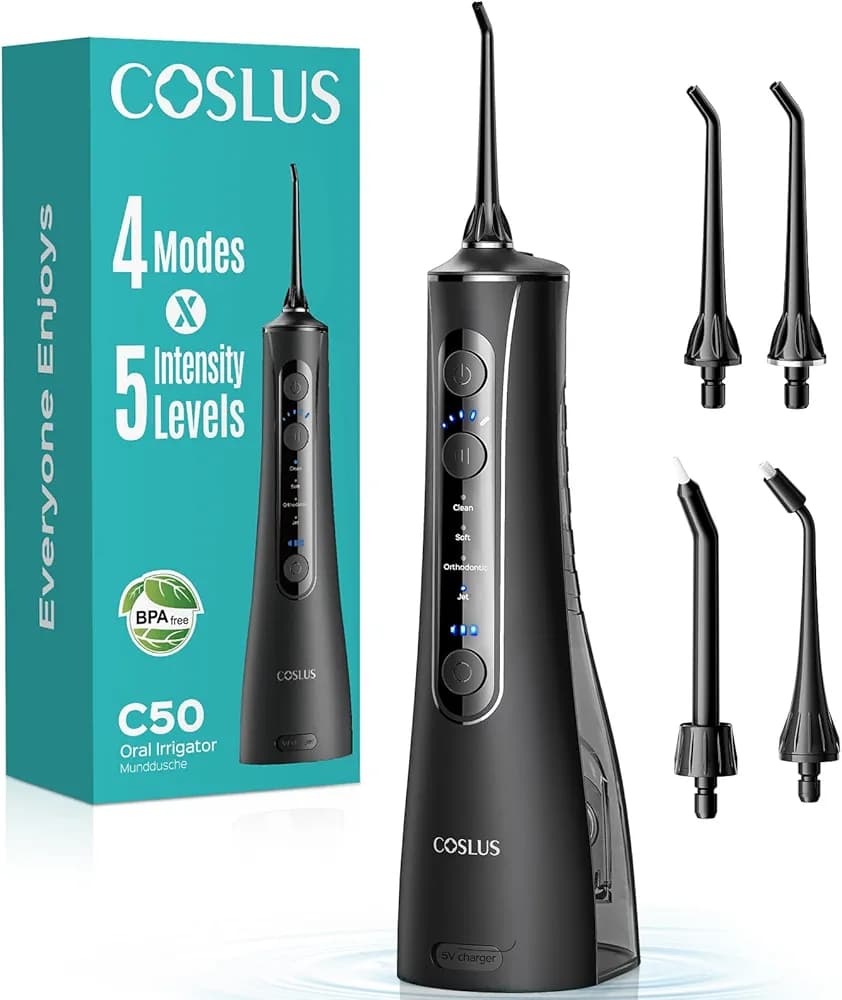 واترجت (دستگاه آبیاری دندان) قابل حمل COSLUS